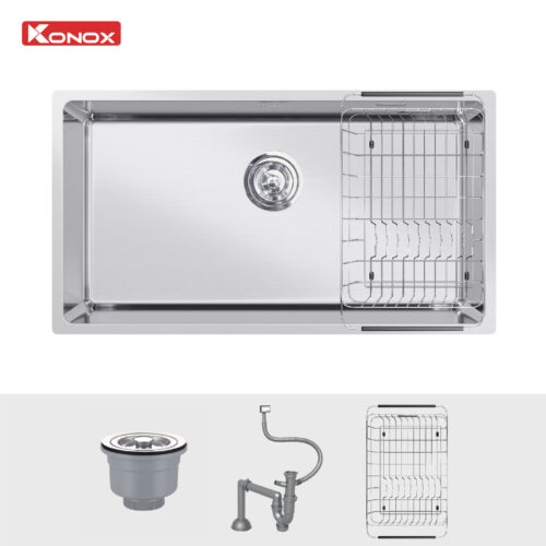 Chậu rửa chén Konox STELO 780U 1 hố